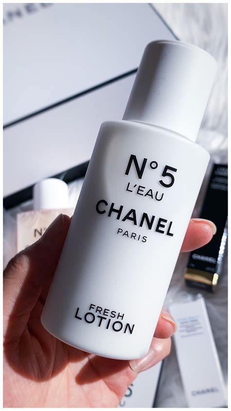 chanel no 5 l'eau lotion